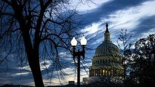 US Capitol building on 26 March 2012