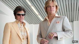 Promotion image from Behind the Candelabra