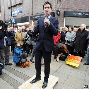 Ed Miliband in Chorley