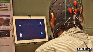 Samsung trial mind-controlled tablet