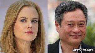 Nicole Kidman and Ang Lee