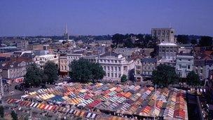 Norwich city centre