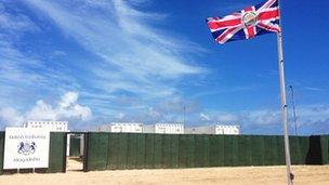 New British embassy in Mogadishu