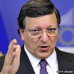 European Commission chairman Jose Manuel Barroso