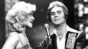 George Jones and Tammy Wynette
