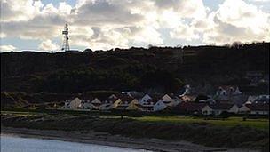 Houses in Alderney at Braye