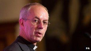 Archbishop of Canterbury Justin Welby