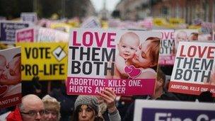 The thorny issue of abortion is once more back at the top of the political agenda in Ireland