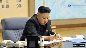 File photo: Kim Jong-un