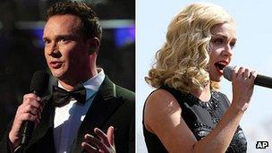 Russell Watson and Katherine Jenkins