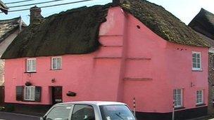 Pink house