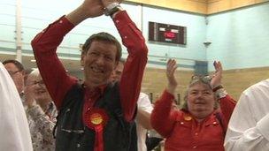 Labour supporters in Oxfordshire