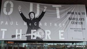 McCartney tour publicity