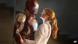 Iron Man 3, with Gwyneth Paltrow