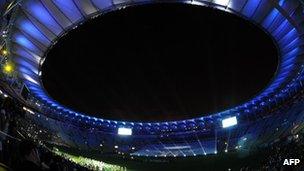 Refurbished Maracana stadium