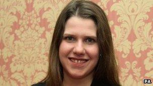 Equalities Minister Jo Swinson