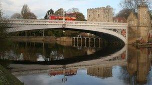 Lendal Bridge in York