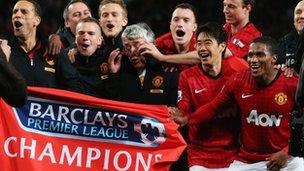 In all, 13 of Man Utd's 20 English League titles were won under Sir Alex