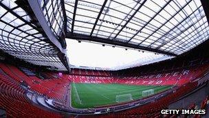 Man Utd's Old Trafford stadium