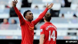 Liverpool player Daniel Sturridge