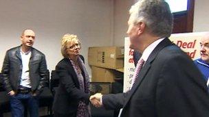 Julie Hambleton meets Peter Robinson