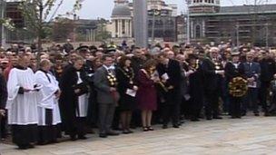 Bradford City fire memorial service