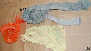 Tia's clothes found in the loft