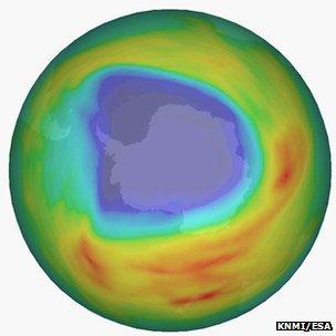 Ozone hole