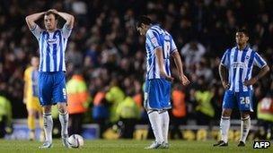 Brighton players