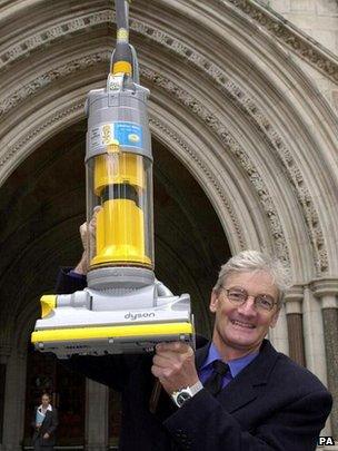 British designer James Dyson