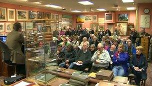 The sale was at Wingetts Auction House in Wrexham