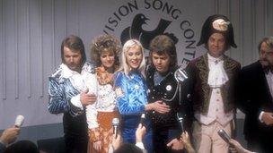 Abba, Sweden 1974