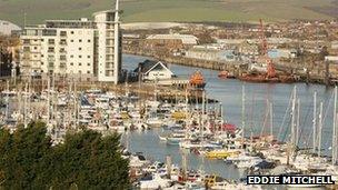 Newhaven in East Sussex