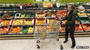 Tesco shopper