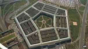 File photo: US Department of Defense building, the Pentagon