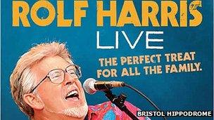 Rolf Harris Live poster