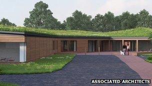 Architects image of new dogs' home