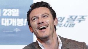 Actor Luke Evans