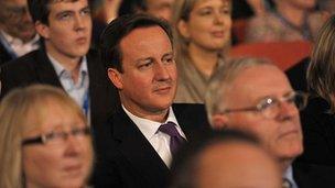 David Cameron at the 2010 Conservative Party conference