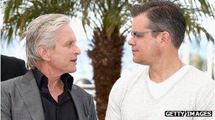 Michael Douglas, Matt Damon