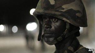 African Union soldier in Somalia