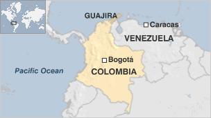 Colombia map