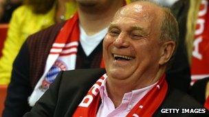 Uli Hoeness, the President of Bayern Munich