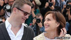 Nicolas Winding Refn and Kristen Scott Thomas