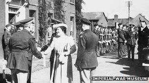 King George VI and Queen Elizabeth