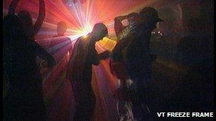 Scene from a rave