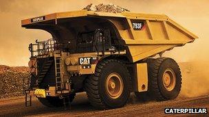 Caterpillar truck