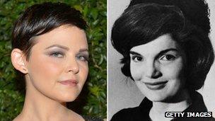Ginnifer Goodwin and Jacqueline Kennedy