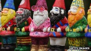 Chelsea Flower Show gnomes