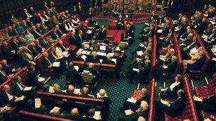 The Chamber of the House of Lords